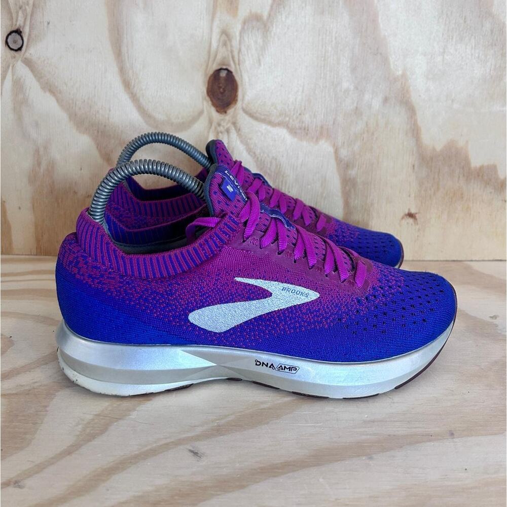 Brooks - Levitate 2 - Running Shoes -Purple/Blue -Women's - 6.5(B) - 1202791B520